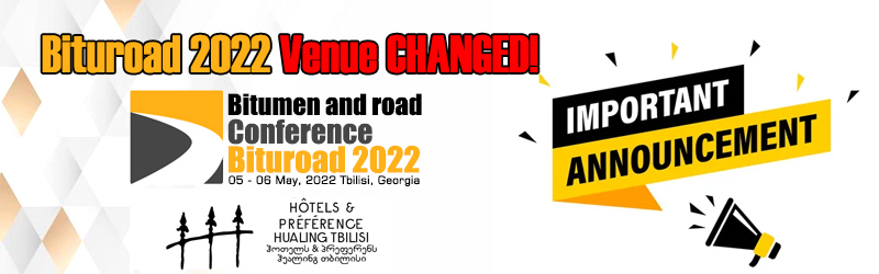 Bituroad 2022 Venue CHANGED!